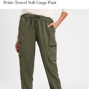 Banana Republic tencel cargo pants jogger